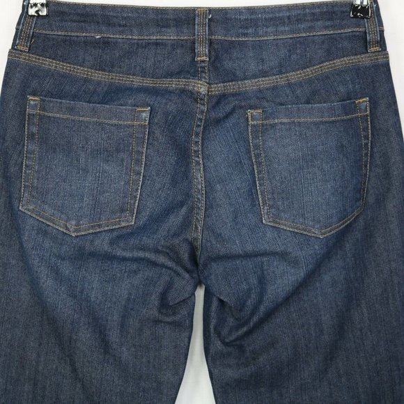 New York & Company NY&C Low Rise Bootcut Curvy Jeans Stretch 8 x 32 Average - Picture 6 of 9